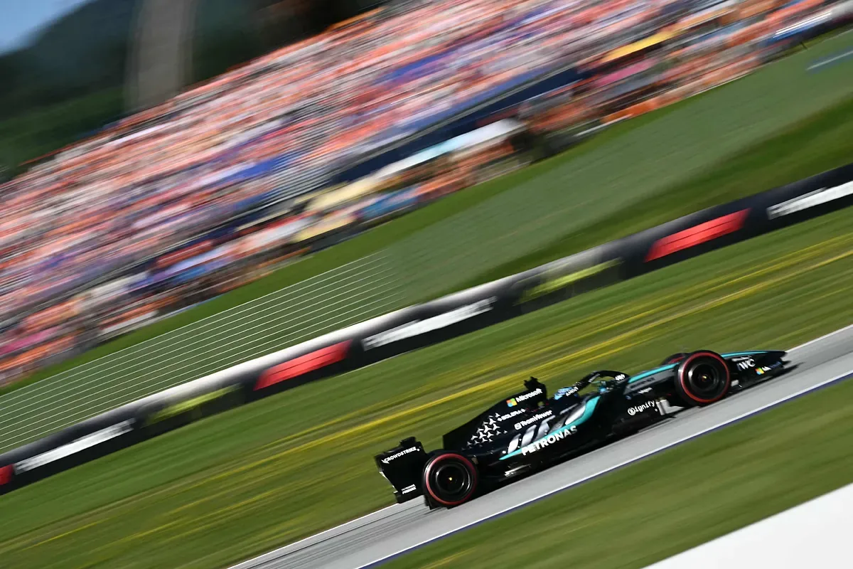 Red Bull Ring: Russell asegura la pole en medio de una polémica por bandera amarilla
