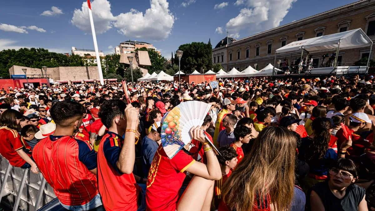 La afición española se desborda en Madrid para apoyar a la selección en el Mundial 2026
