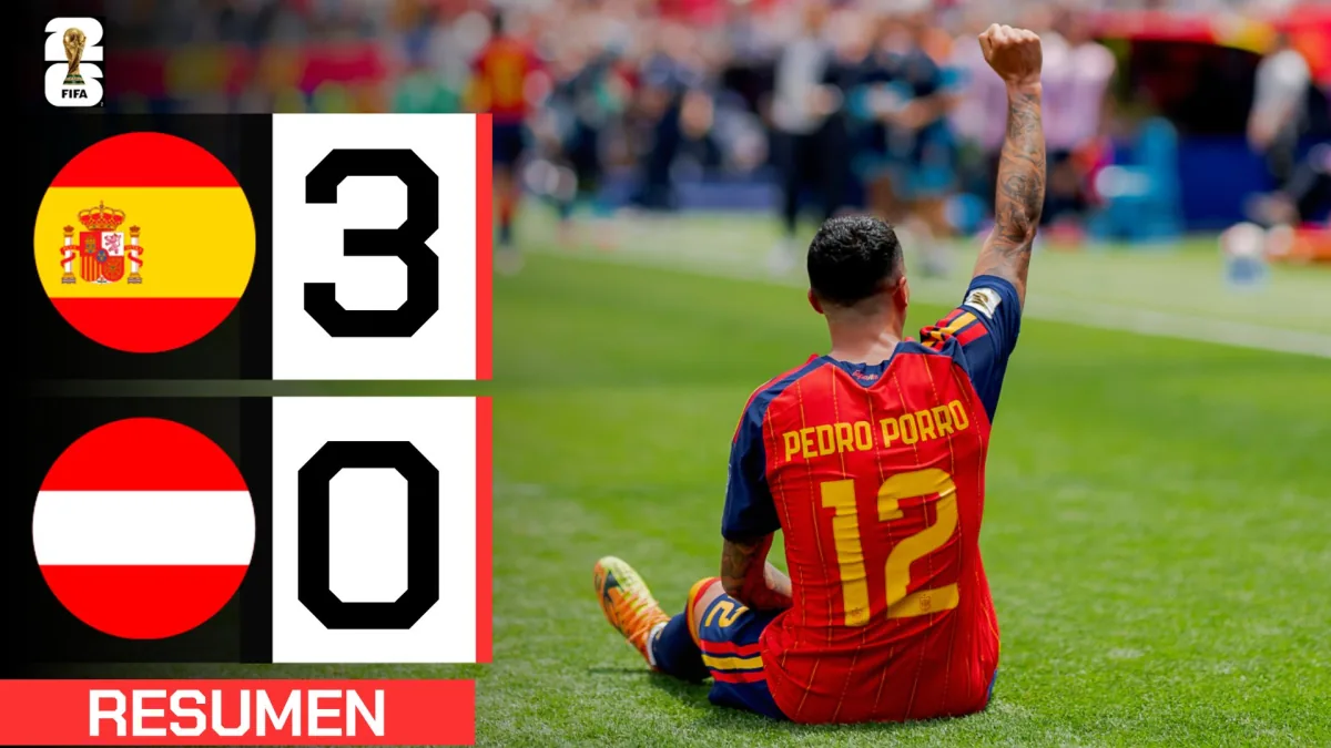 España derrota a Austria en Los Ángeles y avanza en el Mundial