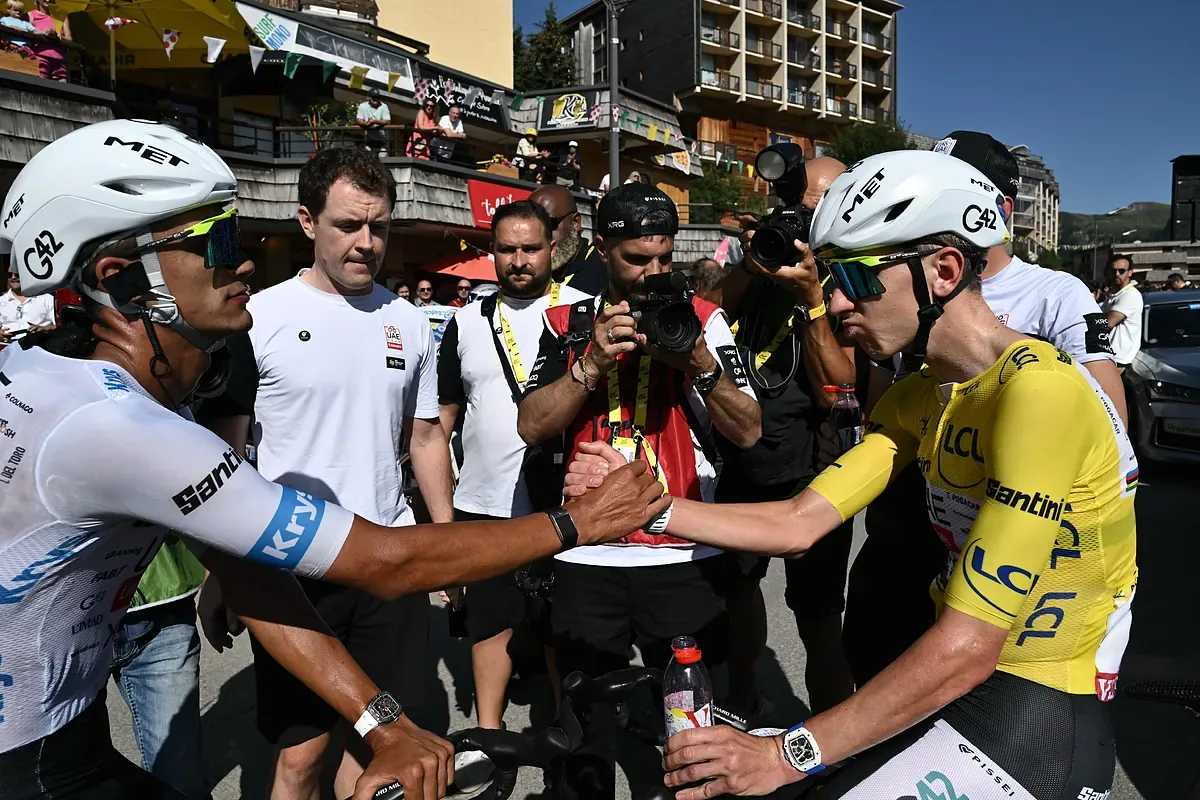 Alpe d’Huez: Pogacar gana la etapa 19 del Tour de Francia en la icónica montaña