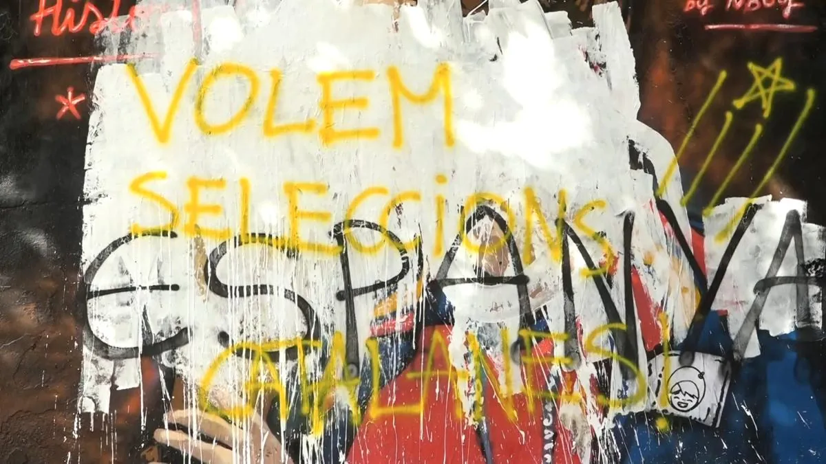 Barcelona: mural de TVBoy a Ferran Torres vandalizado tras menos de 24 horas