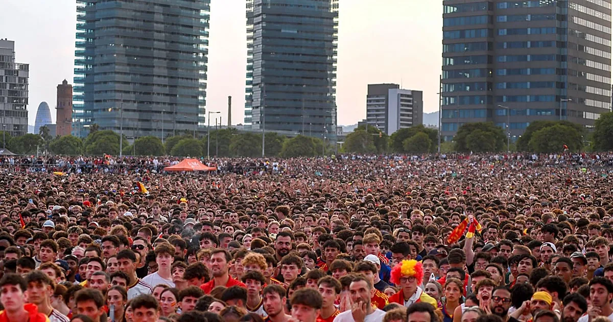 Madrid y Cataluña celebran el campeonato mundial de la selección