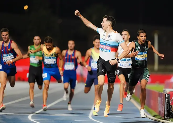 Málaga: Barroso se corona campeón de España en 800 metros, superando a Attaoui