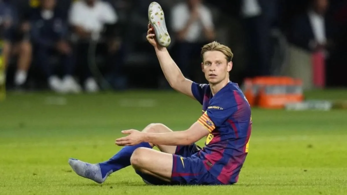 De Jong sufre rotura del ligamento lateral interno de la rodilla derecha