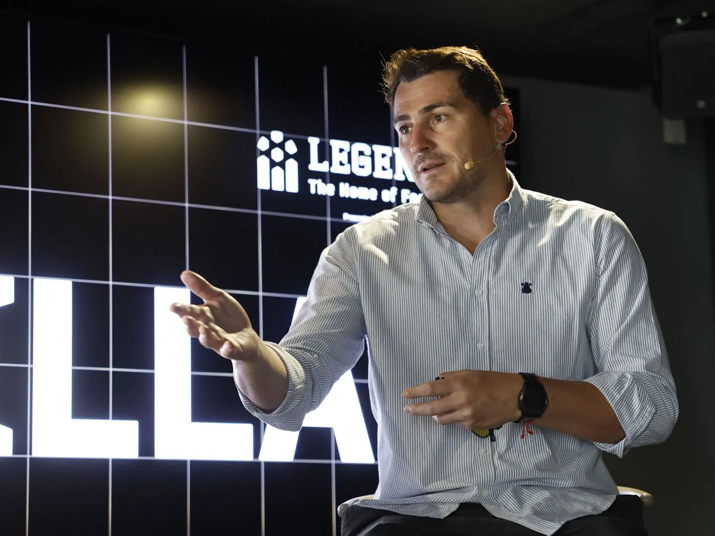 Foto: El exguardameta internacional Iker Casillas. (EFE/Chema Moya)